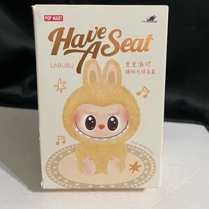 Pop Mart Labubu 'Have A Seat' Collectible keychain Figure